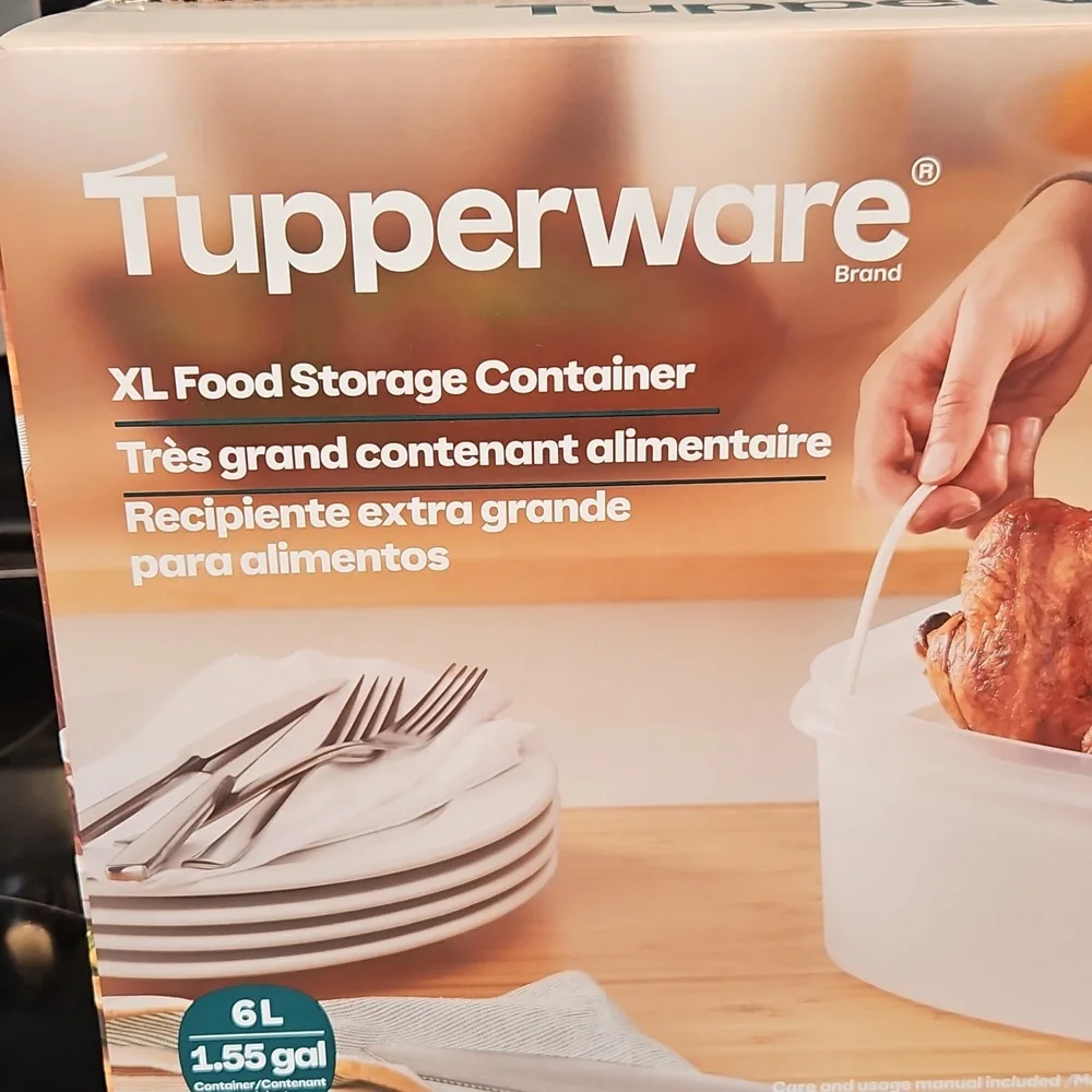 Tupperware XL Food Storage Container,NIB